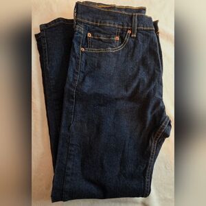 Levi's Dark Blue Denim Jeans
